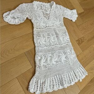 Poupette St barths crochet dress